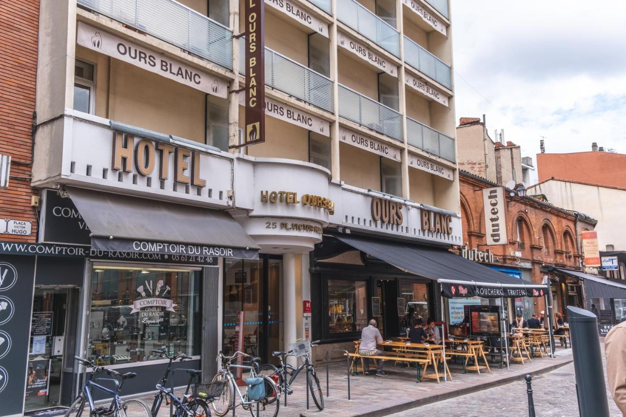 Hotel Ours Blanc - Place Victor Hugo Toulouse Exterior photo